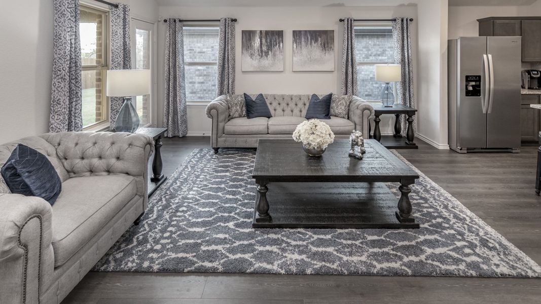 Furnished interior view inside a new home in Wildwood, Royse City (Image 20).