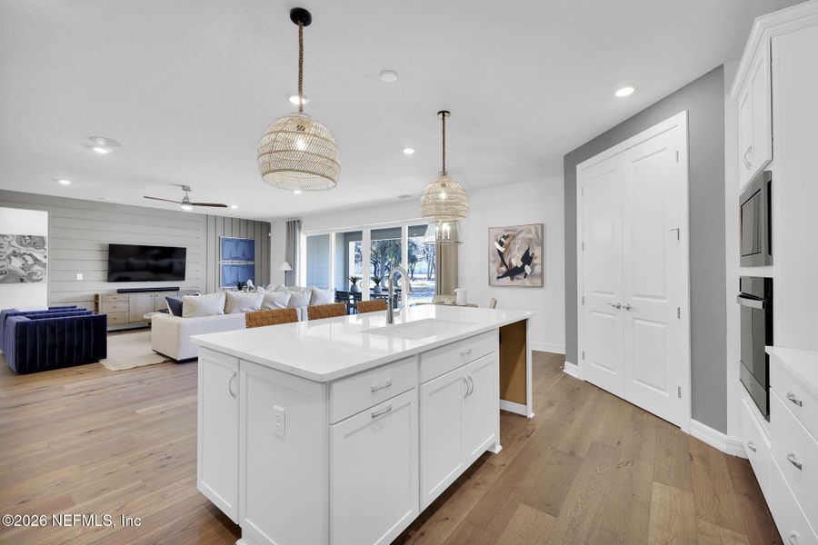 Furnished interior view inside a new home in , Jacksonville (Image 27).