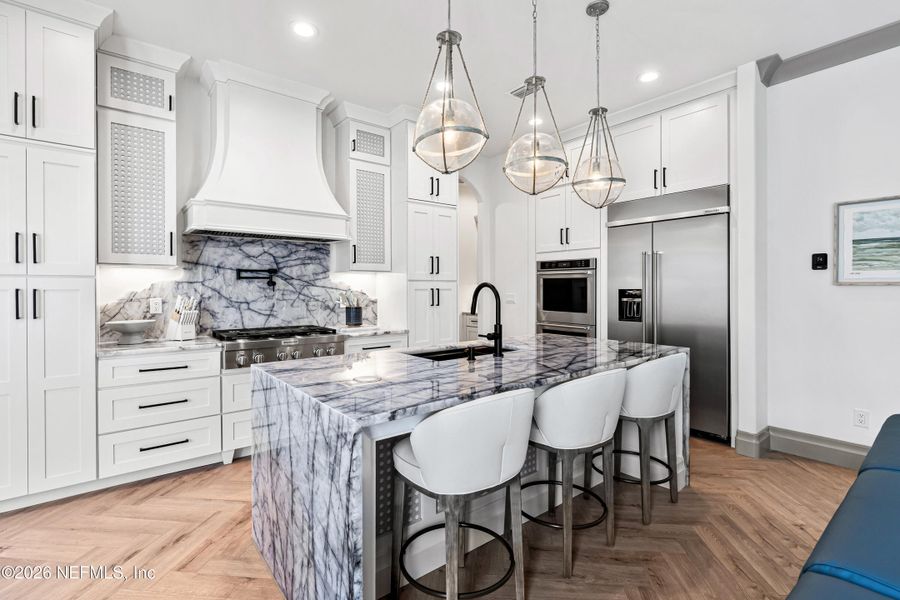 Furnished interior view inside a new home in , Palm Coast (Image 67).
