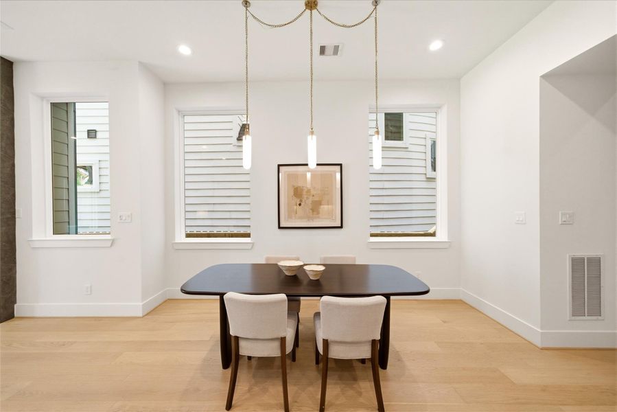 Furnished interior view inside a new home in , Houston (Image 17).