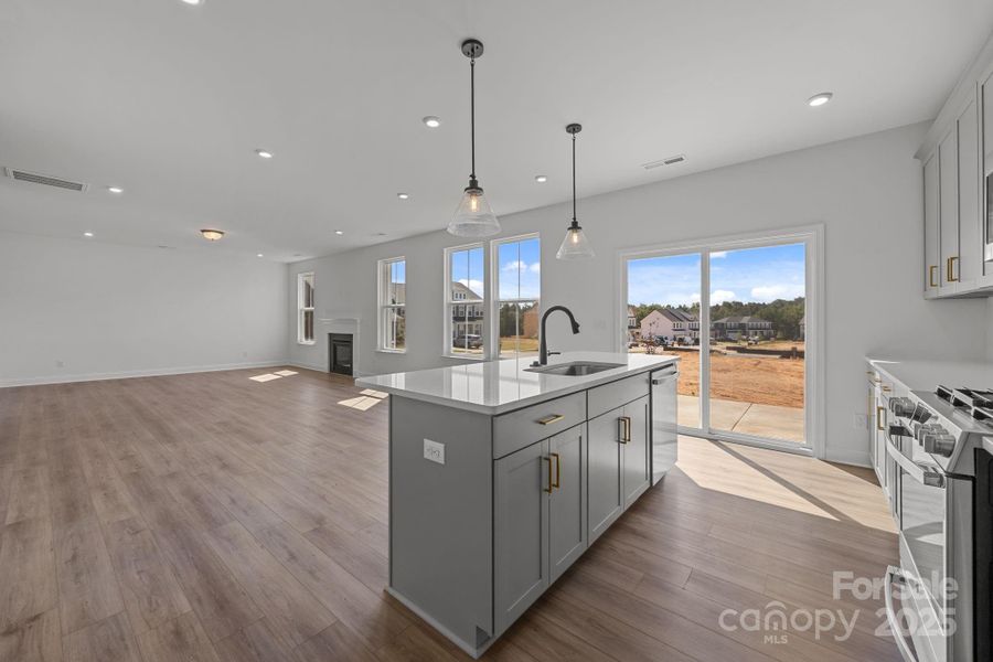 Furnished interior view inside a new home in Lakeside Glen, York (Image 19).