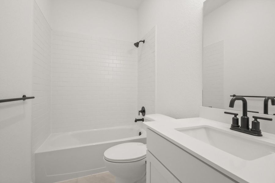 Furnished interior view inside a new home in Aspire at The Hills of Town Creek, Montgomery (Image 7). Furnished interior view inside a new home in Aspire at The Hills of Town Creek, Montgomery (Image 7).