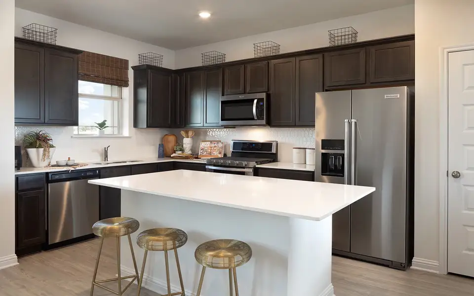 Furnished interior view inside a new home in Easton Park, Austin (Image 4).