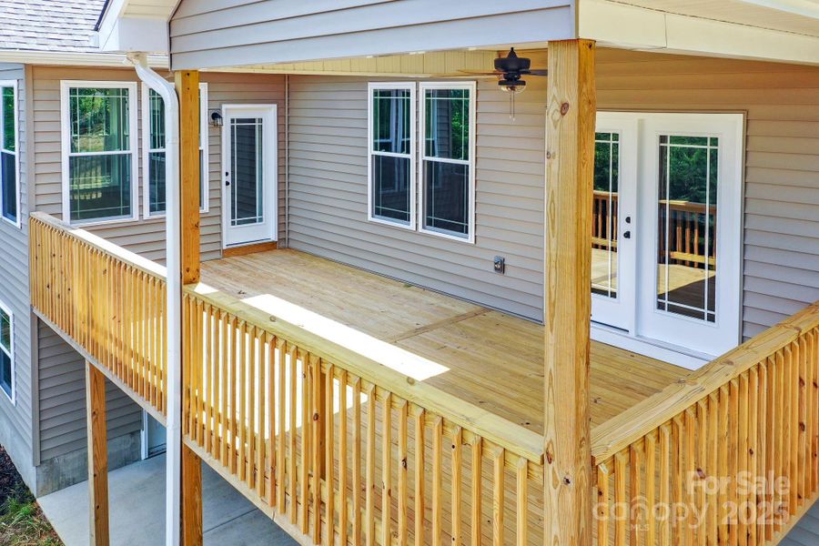 Front exterior of a new home in , Rutherfordton, NC, highlighting curb appeal (Image 22).