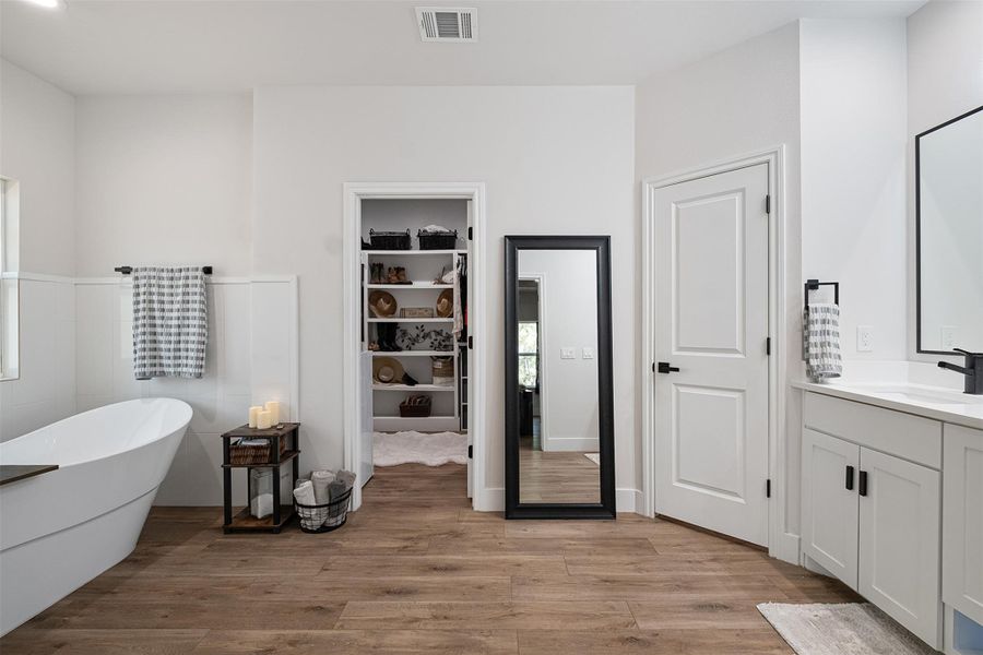 Furnished interior view inside a new home in , Bastrop (Image 15).
