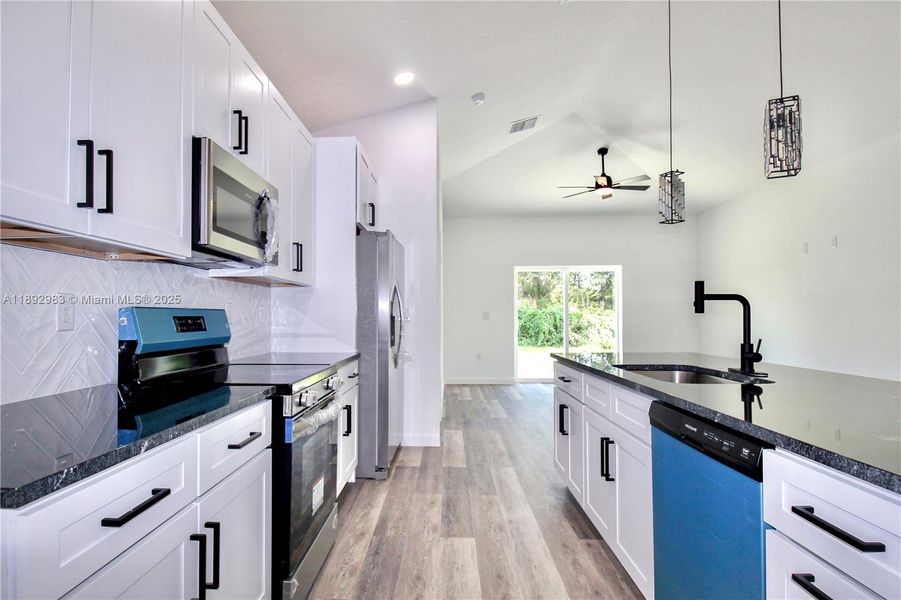 Furnished interior view inside a new home in , Lake Placid (Image 8).