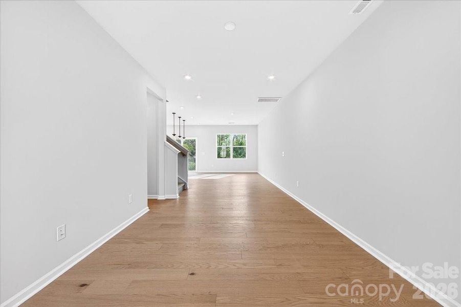 Open concept living Open concept living