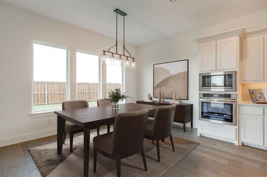 Furnished interior view inside a new home in Pecan Grove, Burleson (Image 15).