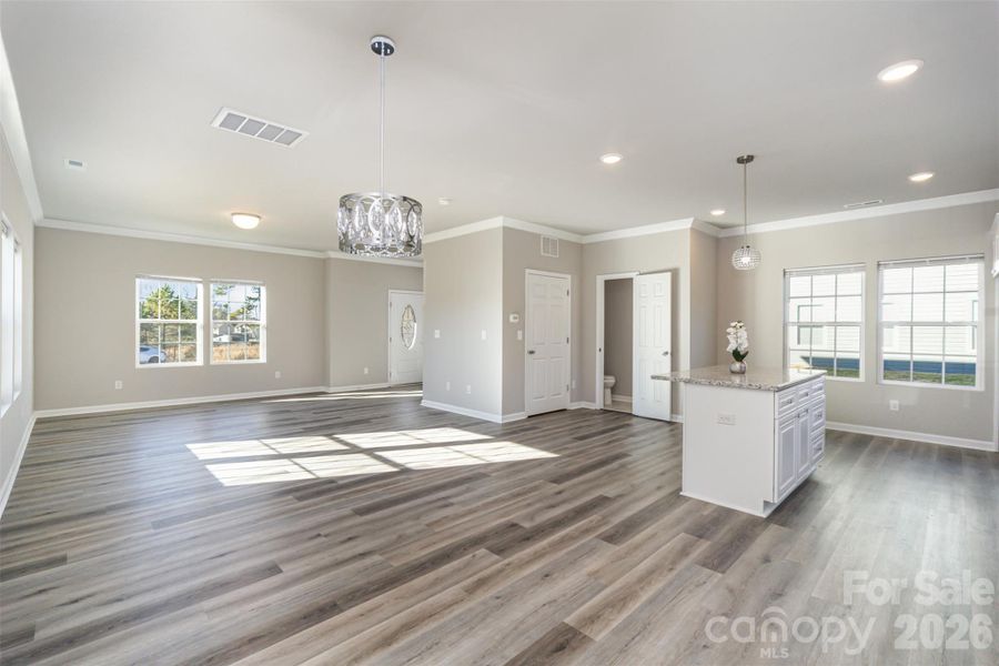 View from rear door View from rear door