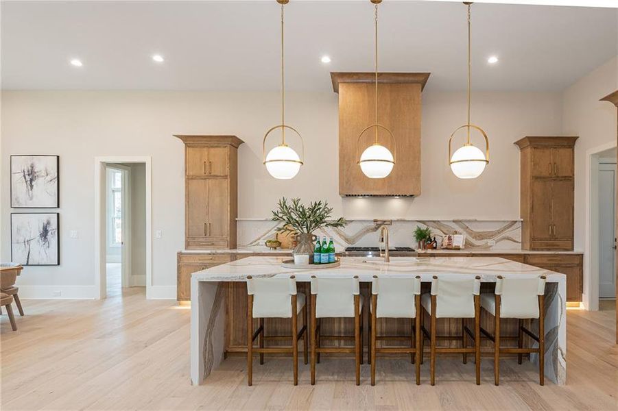 Furnished interior view inside a new home in , Alpharetta (Image 9).