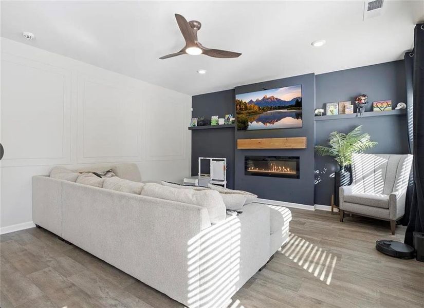 Furnished interior view inside a new home in , Covington (Image 8).