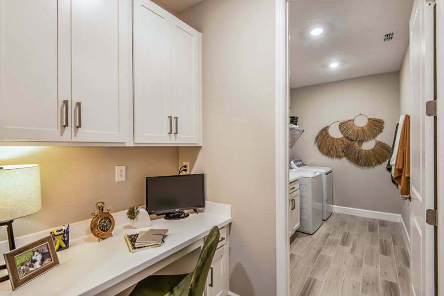 Furnished interior view inside a new home in Colbert Landings, Palm Coast (Image 23).