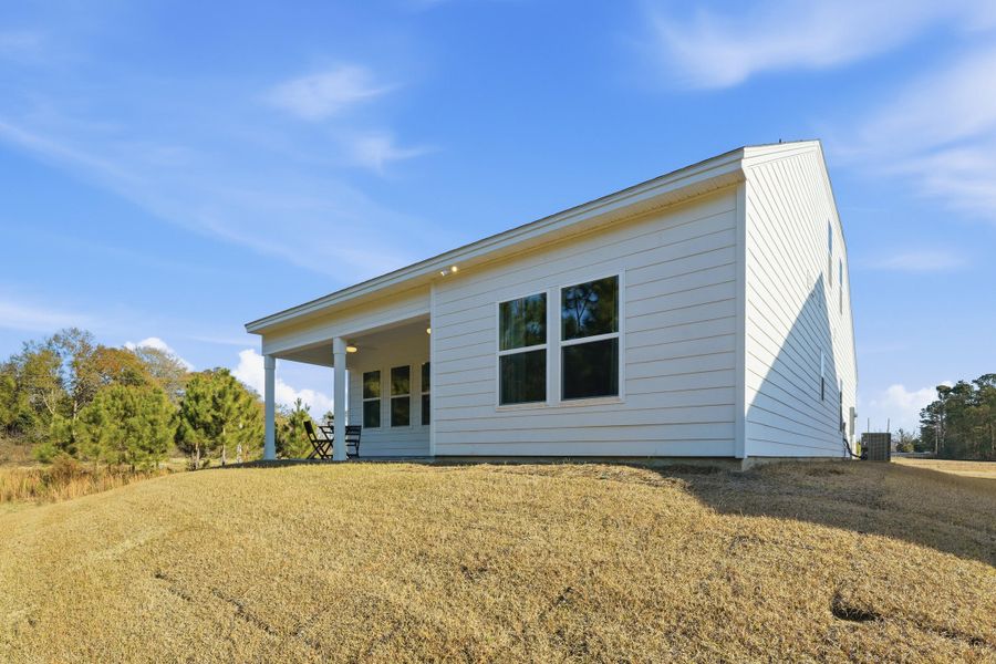 Exterior details and patio area of a home in , Summerville (Image 23).