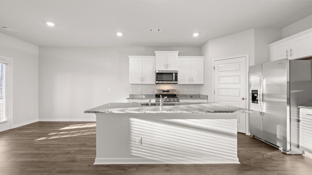 Furnished interior view inside a new home in Southwind Village, Evans (Image 6).
