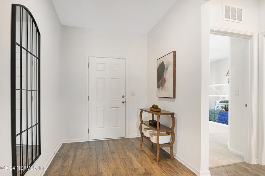 Furnished interior view inside a new home in , Jacksonville (Image 7).