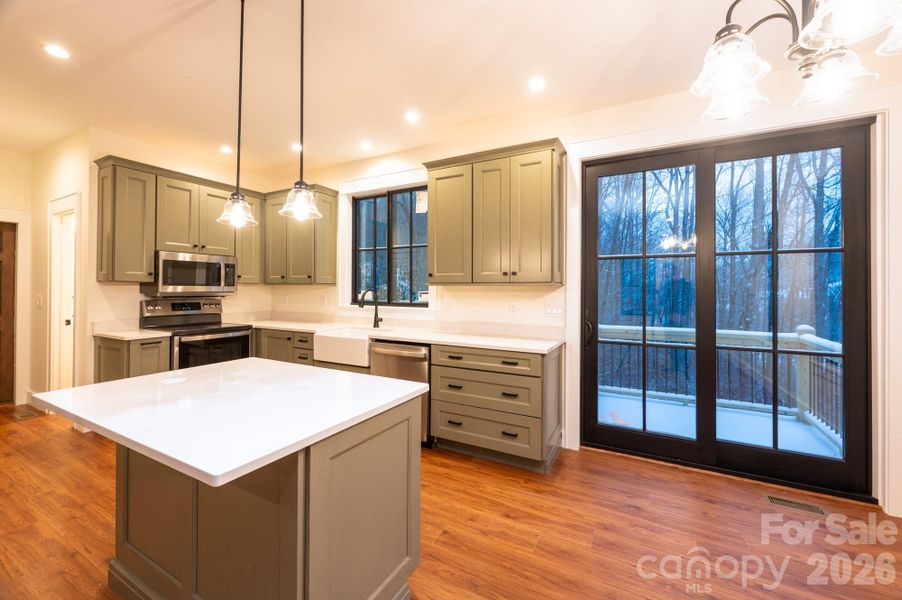Furnished interior view inside a new home in , Boone (Image 9).