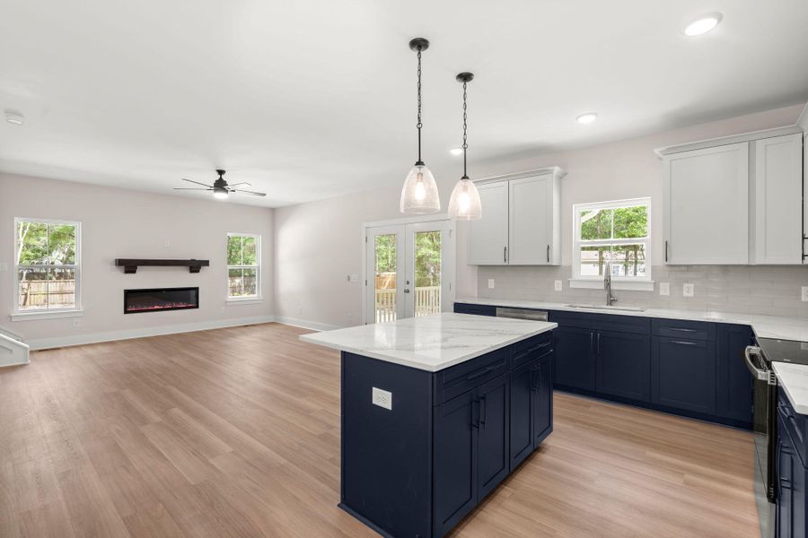Furnished interior view inside a new home in , Hollywood (Image 11).