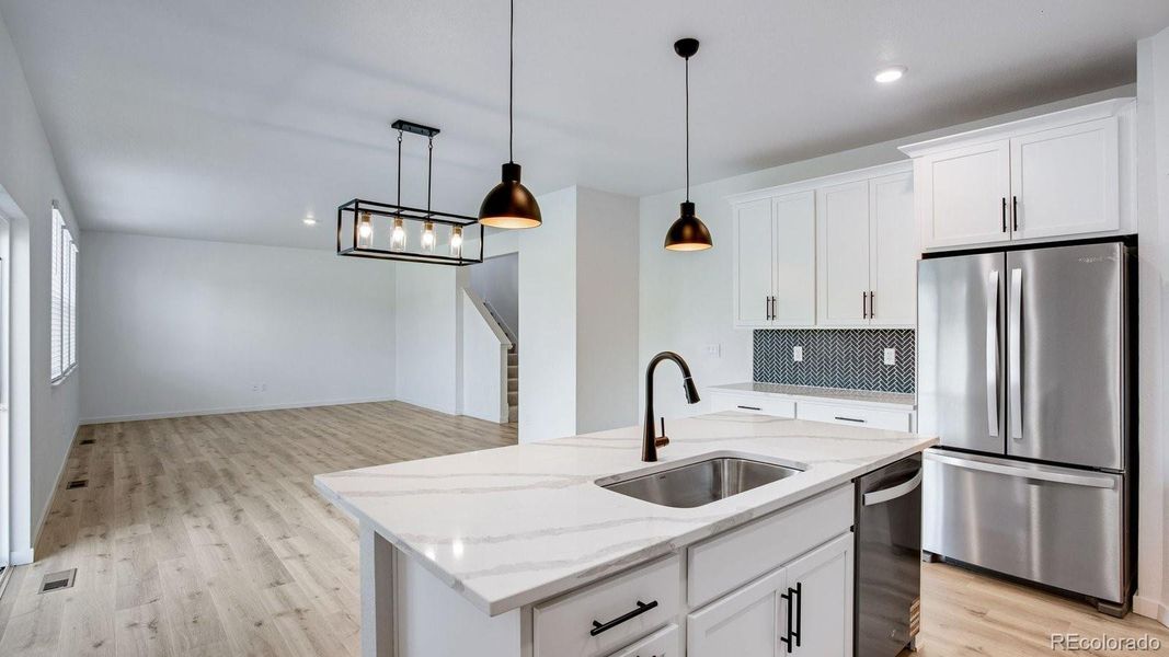 Furnished interior view inside a new home in Hansen Farm, Fort Collins (Image 10).