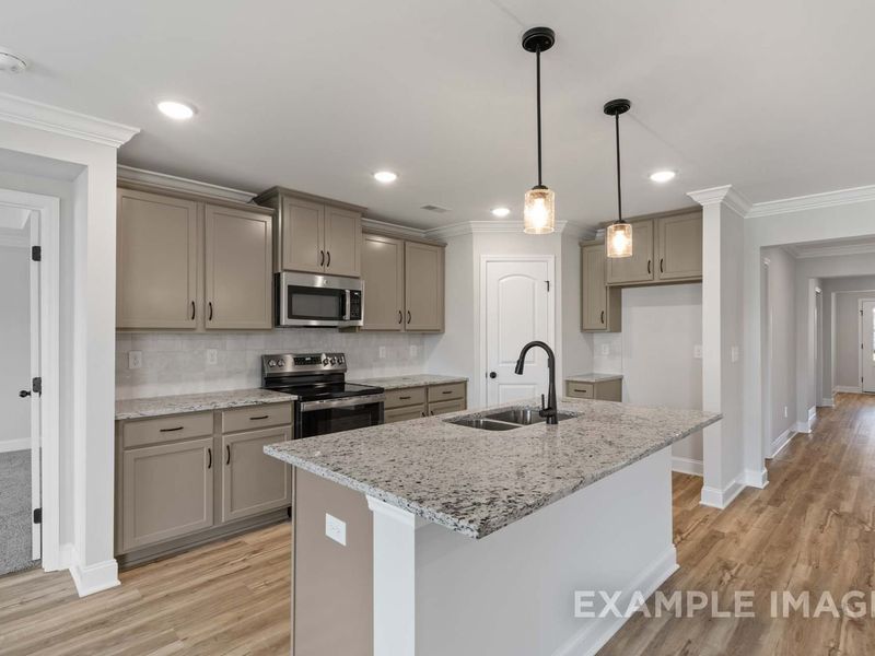 Representative furnished interior of a home built from the The Holly M by Davidson Homes LLC in Mercer Meadows, Royse City (Image 9).
