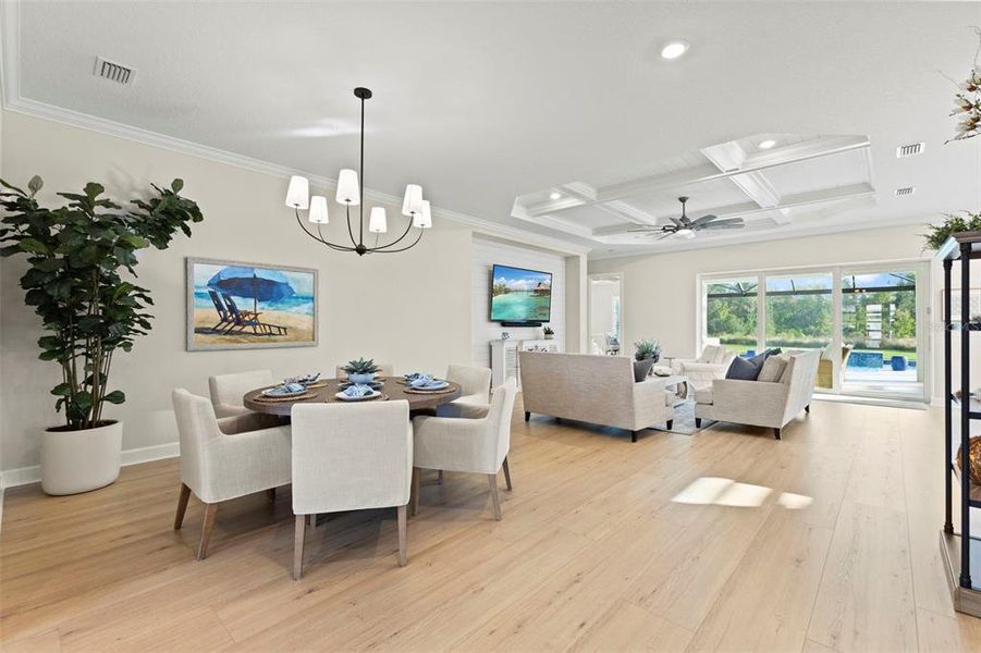 Furnished interior view inside a new home in , Lakewood Ranch (Image 8).