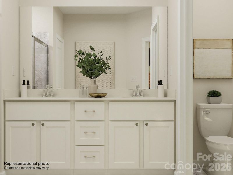 Furnished interior view inside a new home in Redhawk, Belmont (Image 3).