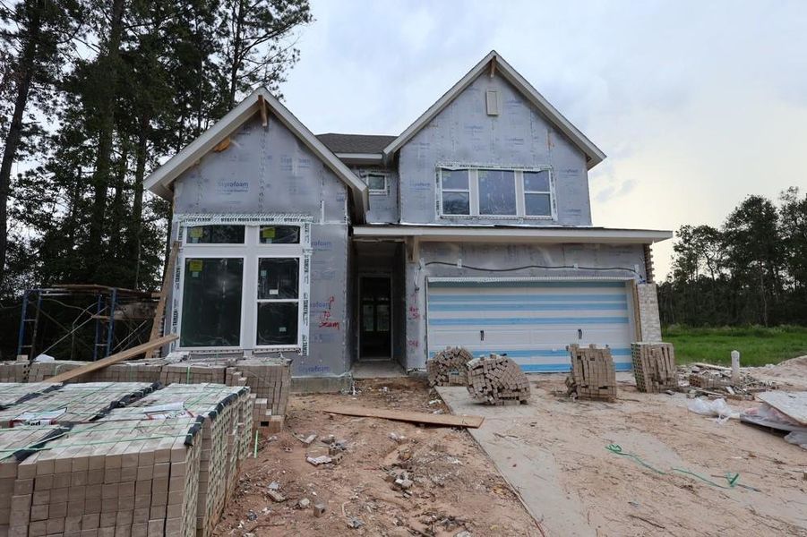 In-progress construction of a new home in ARTAVIA 45' Homesites, Conroe, TX (Image 34). In-progress construction of a new home in ARTAVIA 45' Homesites, Conroe, TX (Image 34).