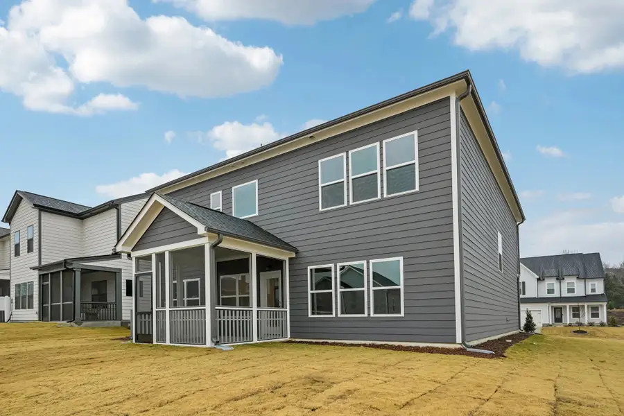 Exterior  - Sleek lines and bold contrast make a statement.