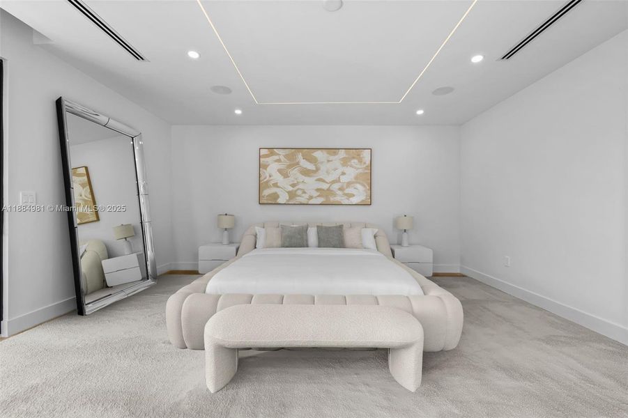 Furnished interior view inside a new home in , Miami (Image 34). Furnished interior view inside a new home in , Miami (Image 34).