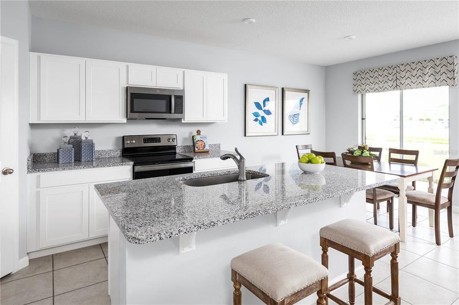 Furnished interior view inside a new home in Vista Trace, Belleview (Image 5).
