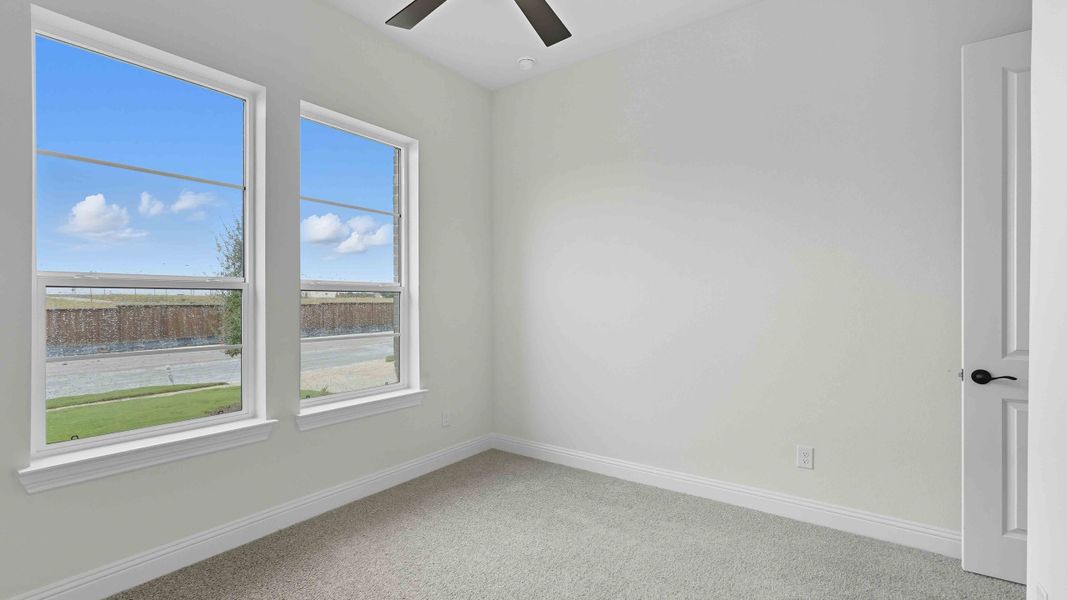 Representative unfurnished interior of a home built from the BEAUX by D.R. Horton in Clearview Ranch, Royse City (Image 33). Representative unfurnished interior of a home built from the BEAUX by D.R. Horton in Clearview Ranch, Royse City (Image 33).