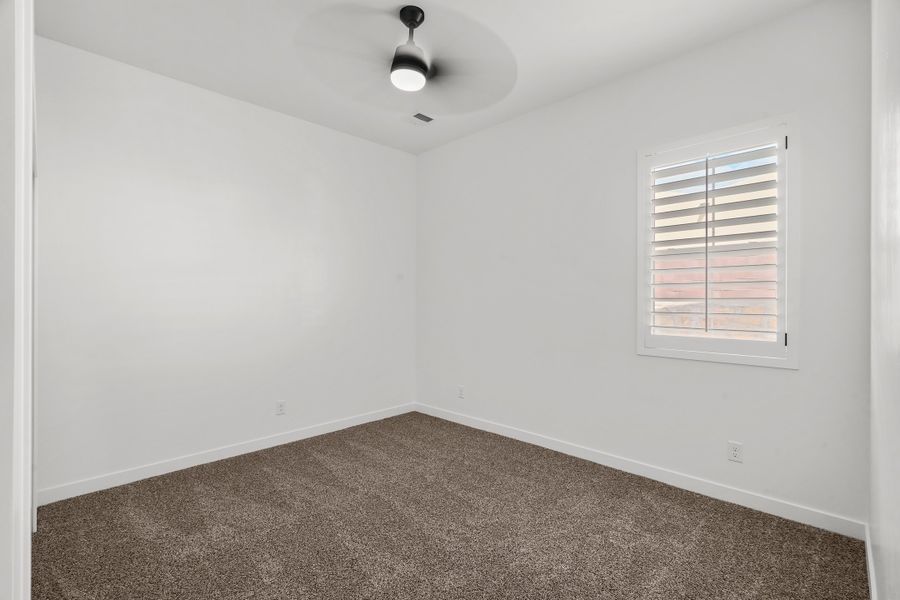 Representative unfurnished interior of a home built from the Torrey Pines 4BDR by LEH. Homes in Painted Sky, El Paso (Image 18). Representative unfurnished interior of a home built from the Torrey Pines 4BDR by LEH. Homes in Painted Sky, El Paso (Image 18).