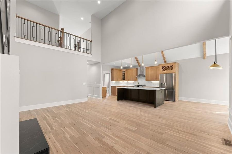 Furnished interior view inside a new home in , Dahlonega (Image 44).
