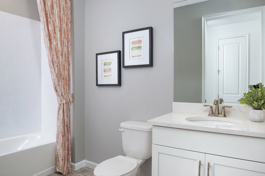 Representative furnished interior of a home built from the Anclote by Mattamy Homes in Wellen Park, Venice (Image 15).