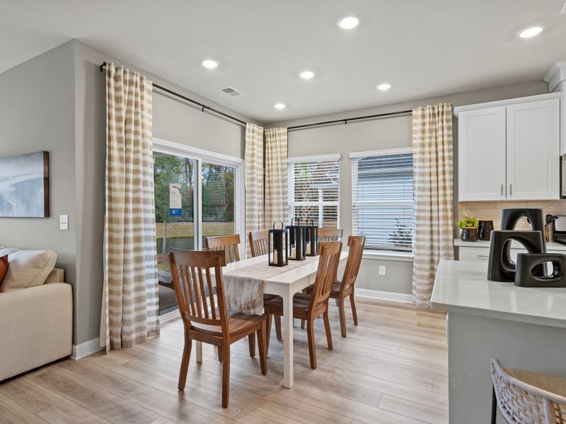 Furnished interior view inside a new home in Waterside - Coastline Series, Longs (Image 3).