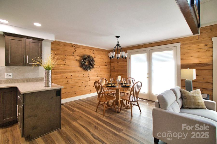 Furnished interior view inside a new home in , Union Mills (Image 9).