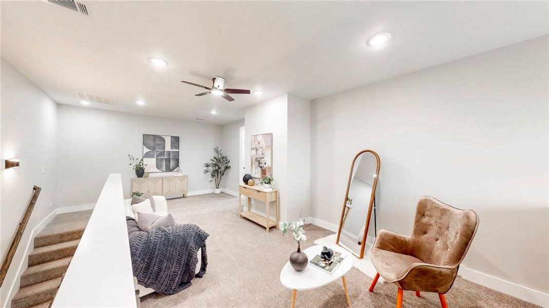 Furnished interior view inside a new home in , Denton (Image 22).
