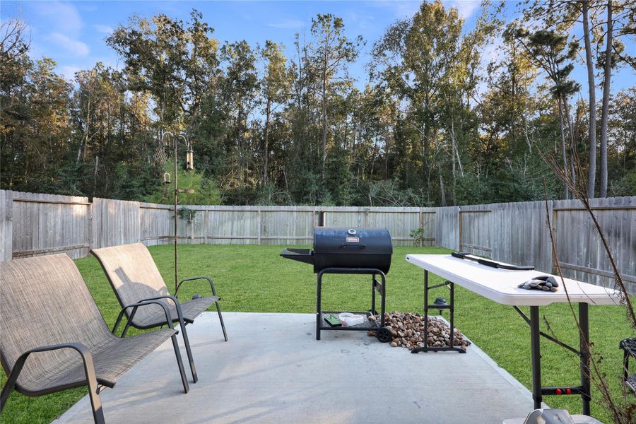 Exterior details and patio area of a home in , Porter (Image 4).