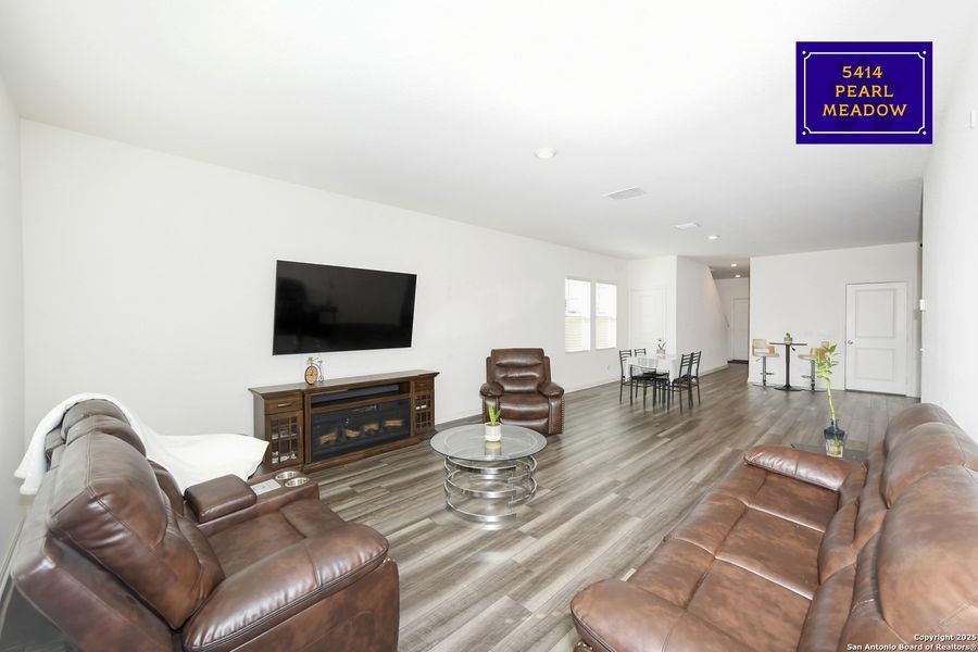 Furnished interior view inside a new home in Liberte, Converse (Image 11).