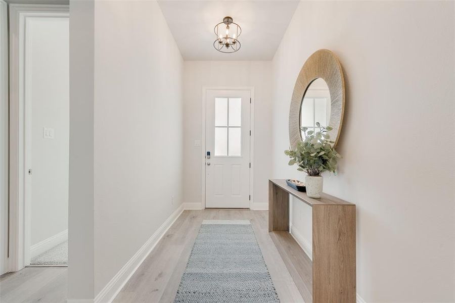 Furnished interior view inside a new home in Bayside, Rowlett (Image 26).
