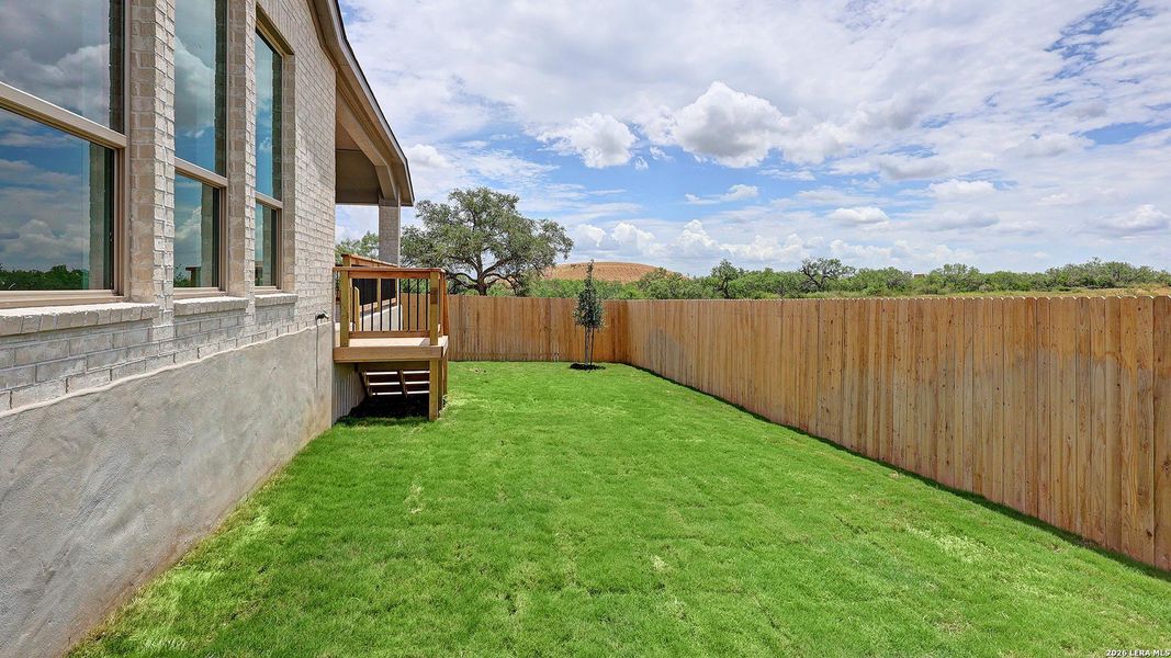 Exterior details and patio area of a home in VIDA, San Antonio (Image 3).