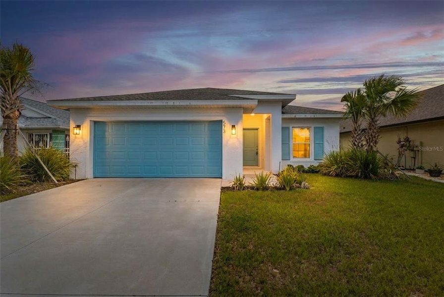 Front exterior of a new home in , Port Charlotte, FL, highlighting curb appeal (Image 25).