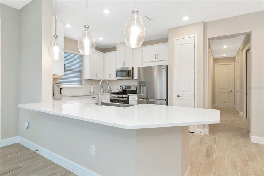 Furnished interior view inside a new home in , Sarasota (Image 13).