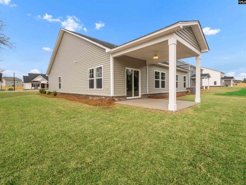 Exterior details and patio area of a home in Raglins Creek, Lugoff (Image 24). Exterior details and patio area of a home in Raglins Creek, Lugoff (Image 24).