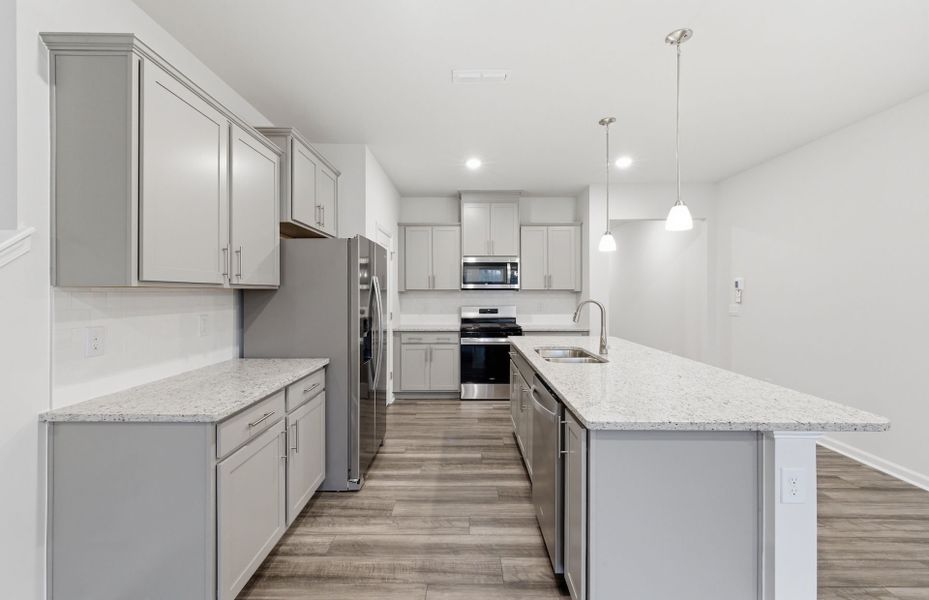 Furnished interior view inside a new home in McConnell Ridge, McLeansville (Image 15).