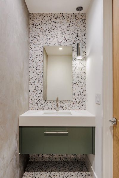 Bathroom with vanity Bathroom with vanity