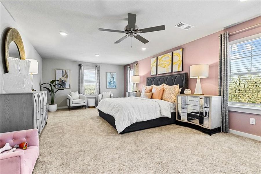 Furnished interior view inside a new home in Mockingbird Estates Townhomes, Fort Worth (Image 6).