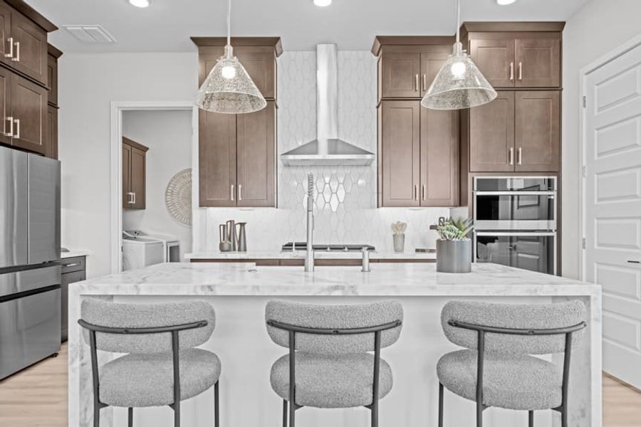 Representative furnished interior of a home built from the Cielo by Landsea Homes in Mira Vista at Victory, Buckeye (Image 13).