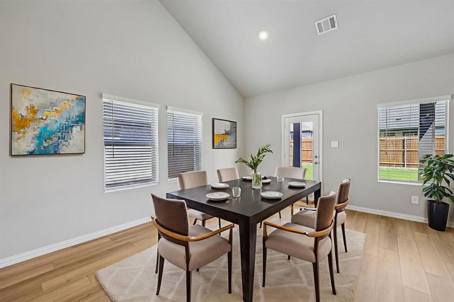 Photo is not of the actual home, but is an inspirational photo of builder’s model home and may depict options, furnishings, and/or decorator features that are not included.