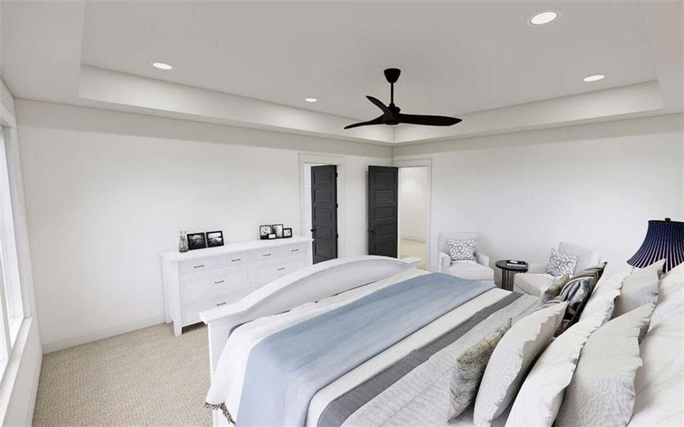 Furnished interior view inside a new home in , Acworth (Image 21).