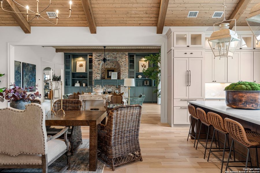 Furnished interior view inside a new home in , Kerrville (Image 17).